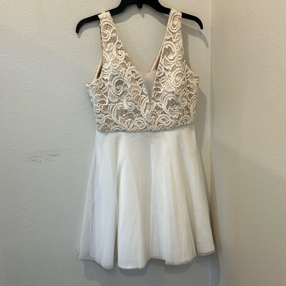 White Homecoming Dress